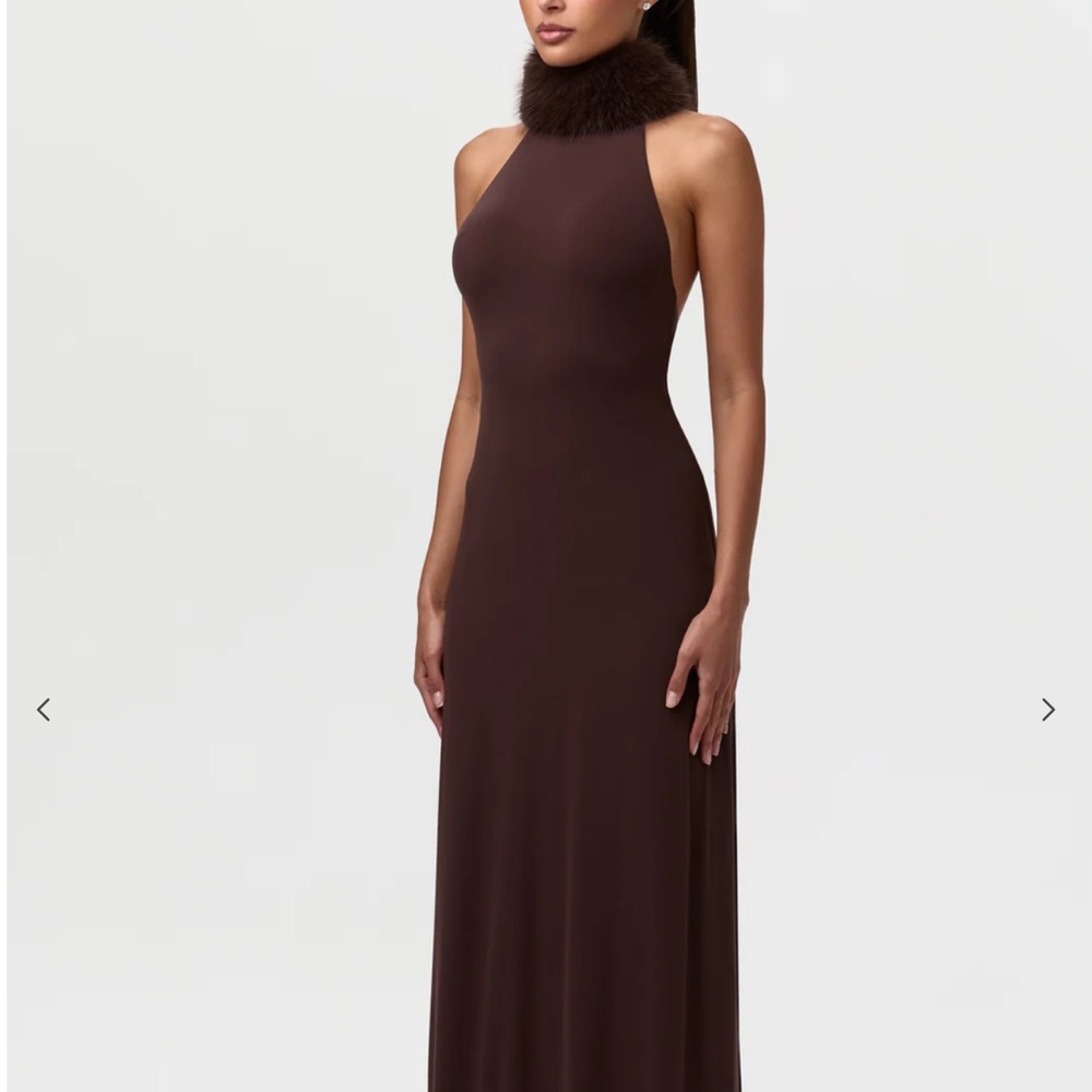 Naked Wardrobe fur dress